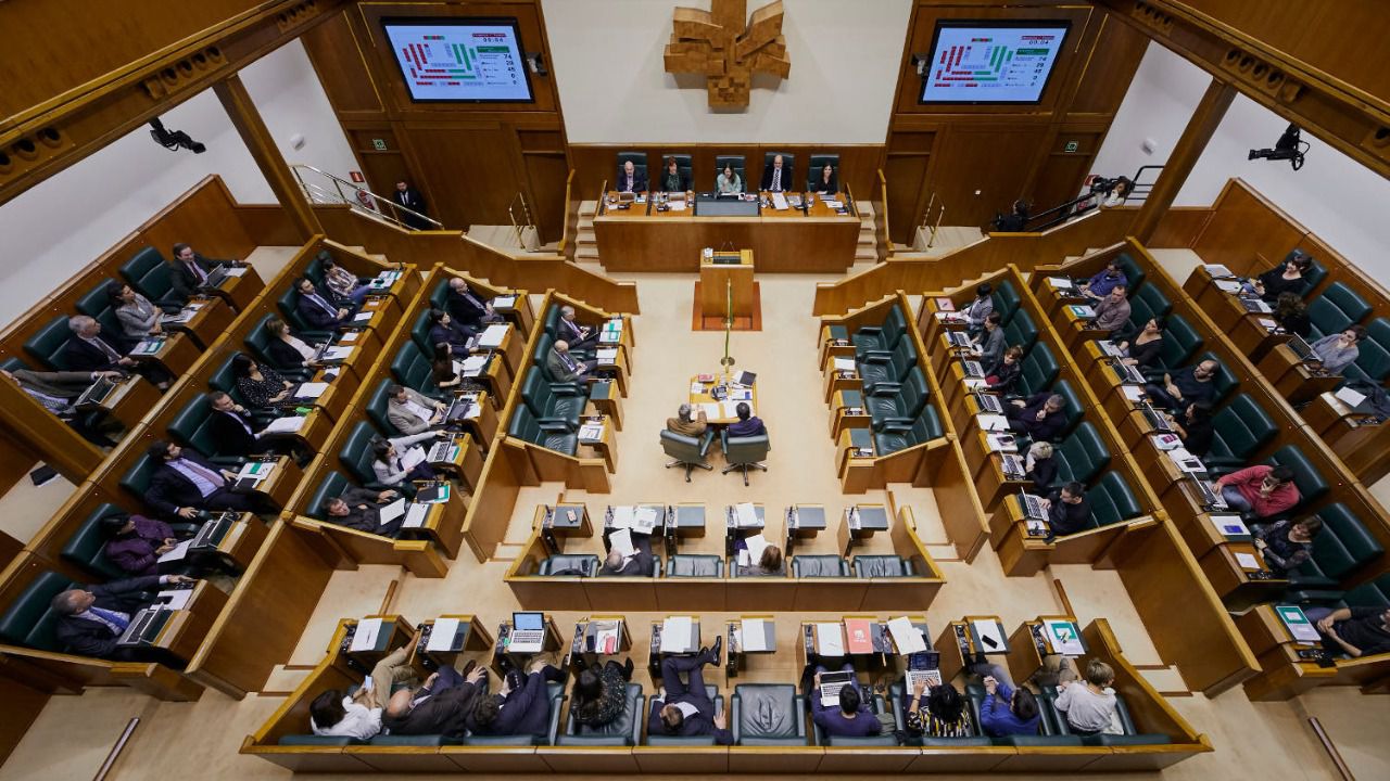 El Parlamento Vasco aprueba una proposición no de ley que defiende el derecho a decidir