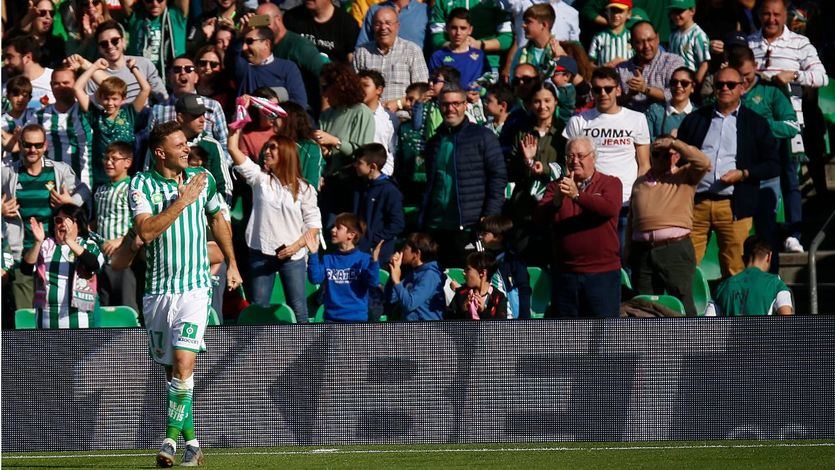 Joaquín, 38 años y tres goles en 20 minutos