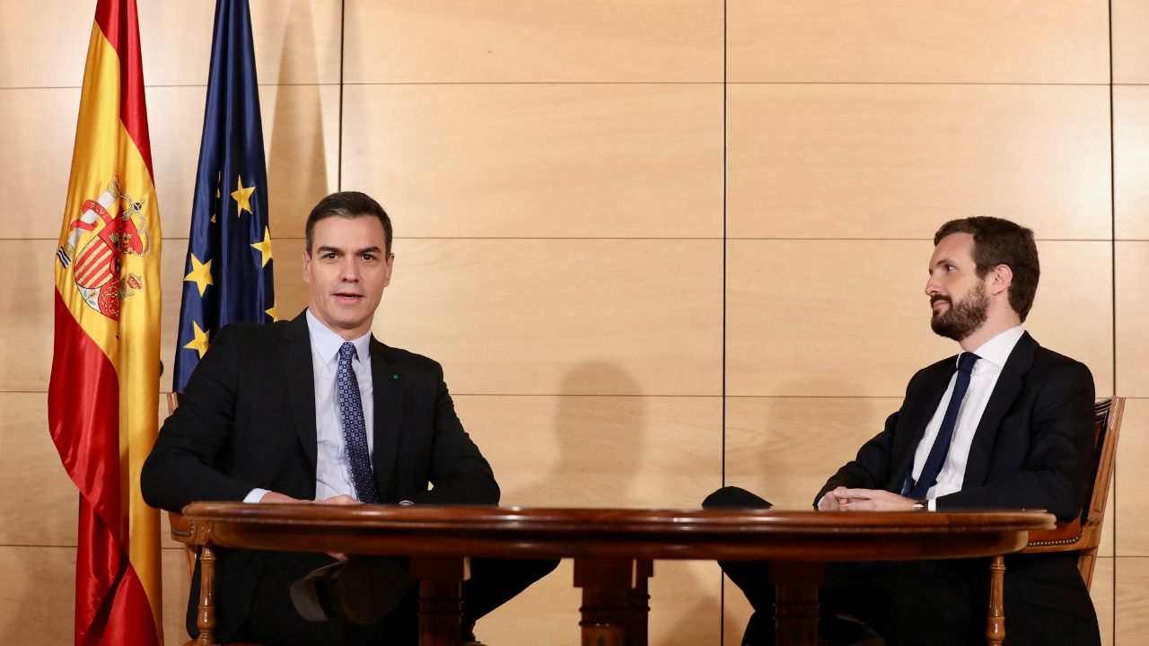Casado entierra la posibilidad de permitir la investidura de Sánchez por la alianza de PSOE y Podemos