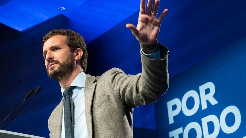 Casado: 'El 95% de españoles que Sánchez decía que no podrían dormir con Podemos en el Gobierno se ha convertido en un 100%'
