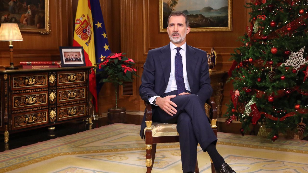 El Rey define a Cataluña en su mensaje navideño como una "seria preocupación" que tiene España