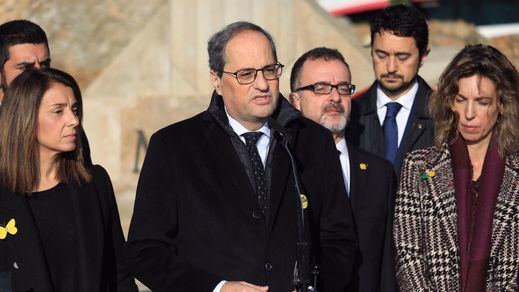 La réplica de Torra al discurso del Rey
