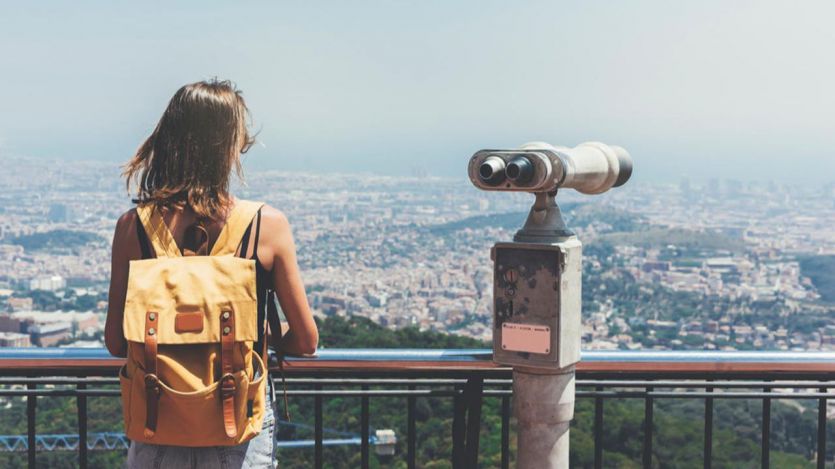 Vista panoramica de Barcelona 