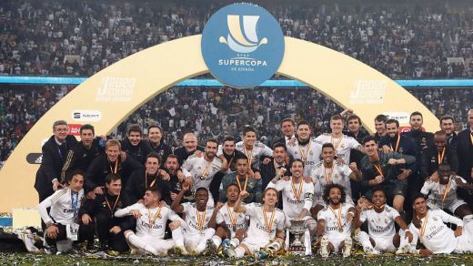 El Real Madrid, campeón de la exótica Supercopa en Arabia