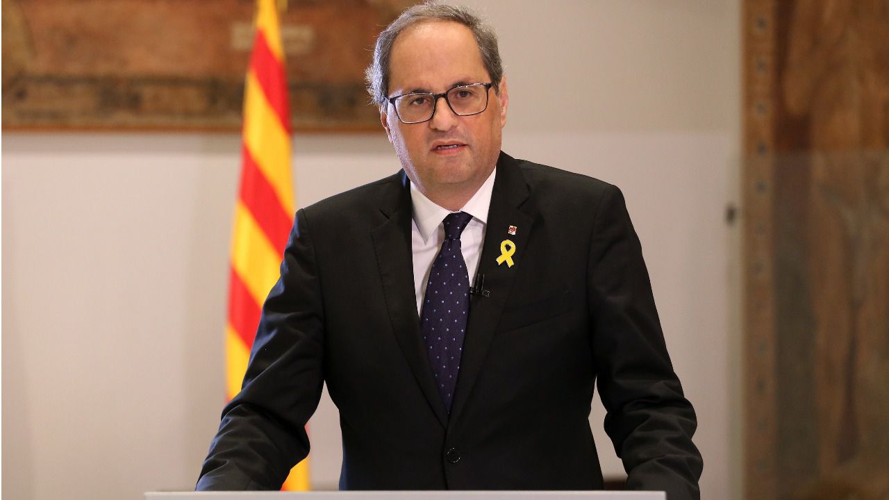 Habrá elecciones anticipadas en Cataluña: Torra da por rota la legislatura y responsabiliza a ERC