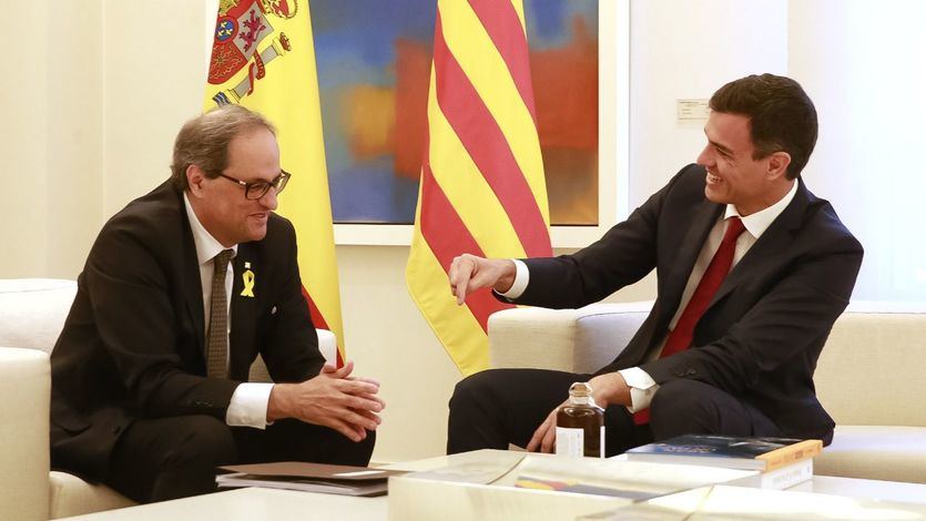 Habrá foto Sánchez-Torra, pero la mesa de negociación sobre Cataluña se pospone a después de las elecciones
