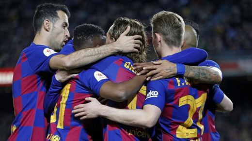 Copa del Rey: el Barça elimina al Leganés con goleada (5-0) y el Mirandés da la campanada ante el Sevilla (3-1)