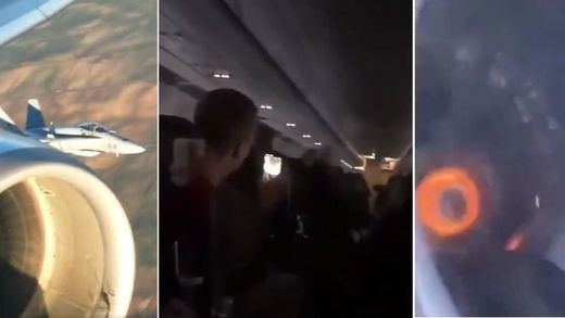 Los vídeos y los momentos más impactantes del avión de Air Canada y su aterrizaje de emergencia