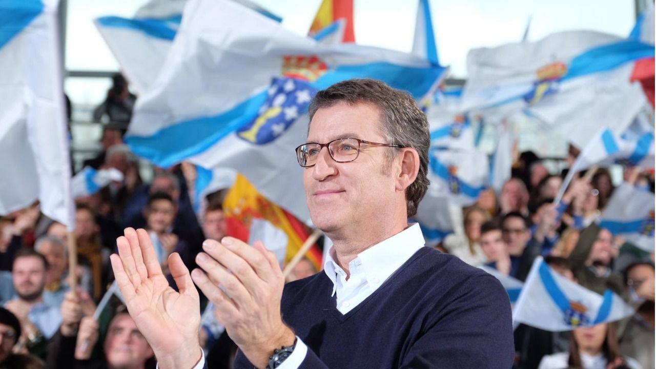 Feijóo mantendría la mayoría absoluta en Galicia sin necesitar a Vox o Cs
