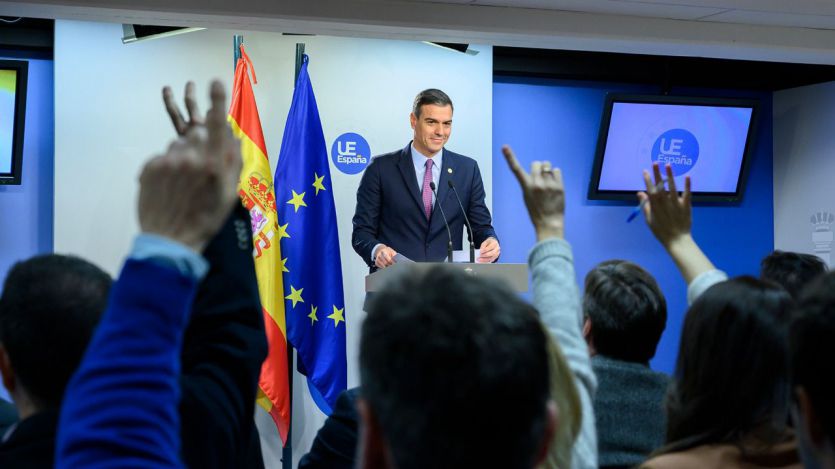 Rueda de prensa de Pedro Sánchez