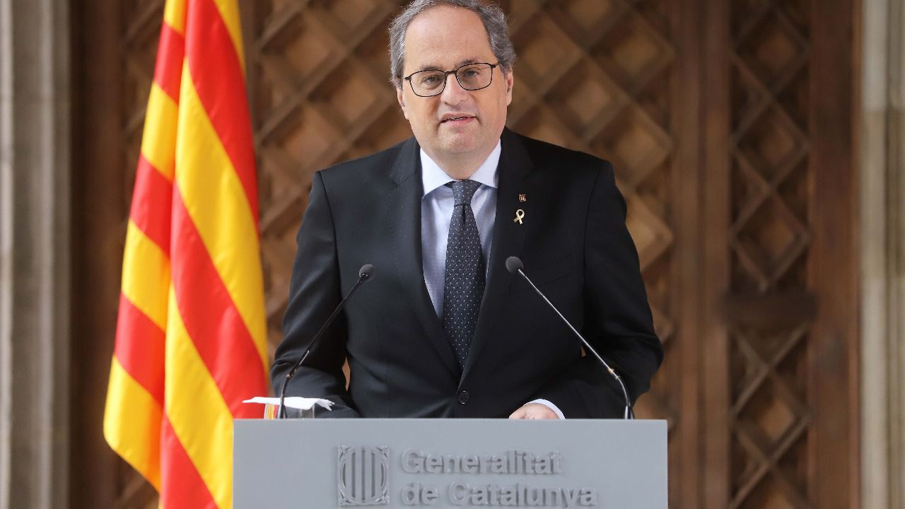 El Tribunal de Justicia de Cataluña inadmite la querella del PP contra Torra por "usurpación de funciones"
