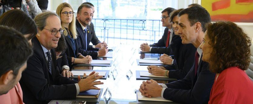 Mesa de negociación sobre Cataluña