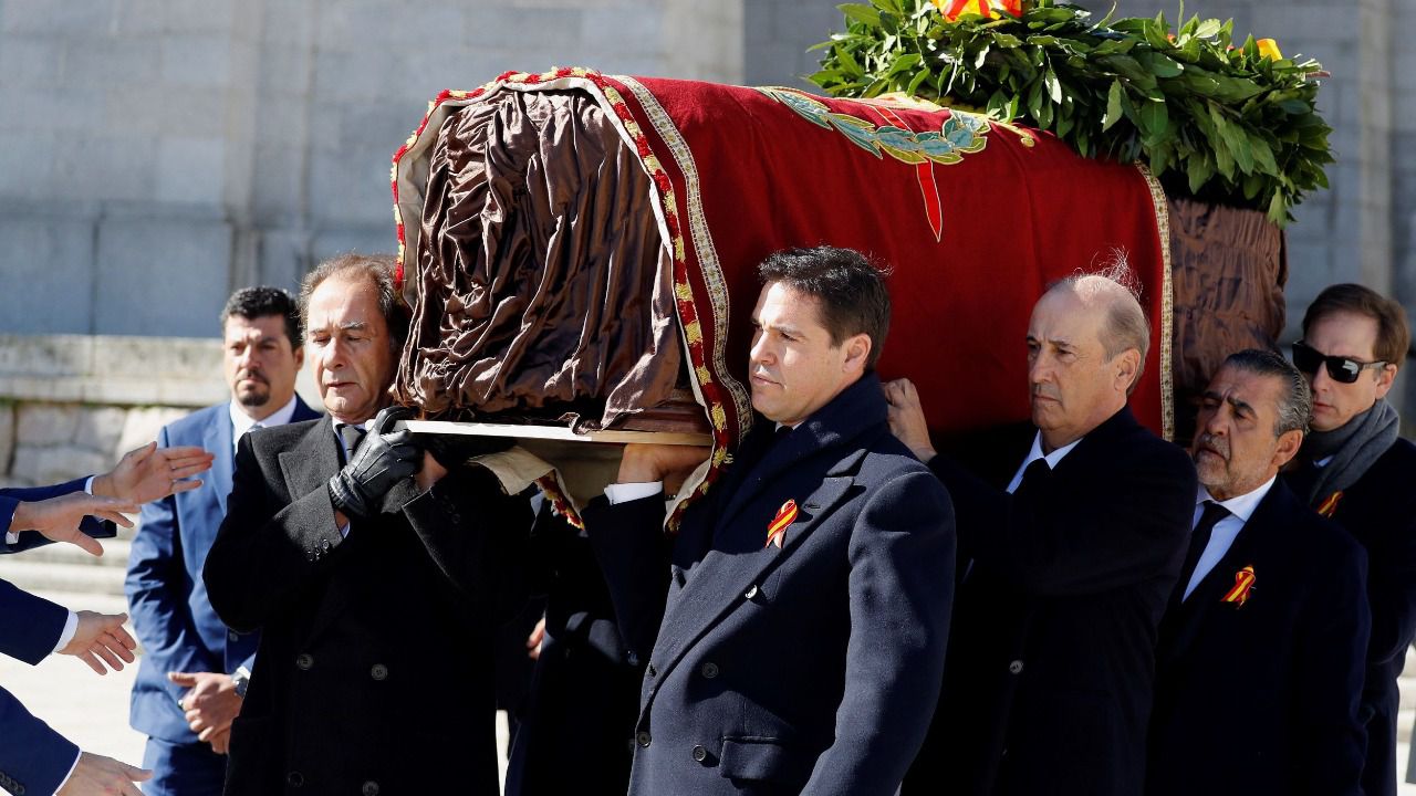 Los nietos de Franco recurren la exhumación del dictador ante el Tribunal de Derechos Humanos