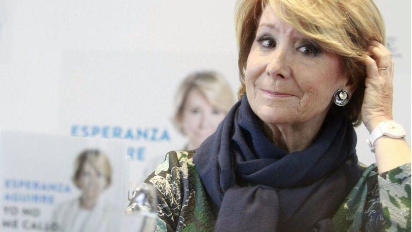 Esperanza Aguirre y su marido, hospitalizados por coronavirus