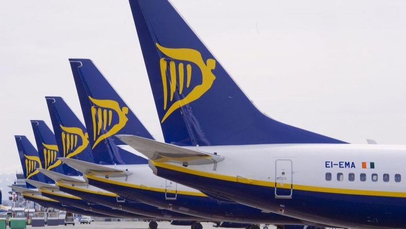 Ryanair suspende la mayoría de sus vuelos