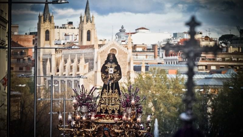 La Policía Nacional propone para sanción a nueve personas que simulaban una procesión de Semana Santa