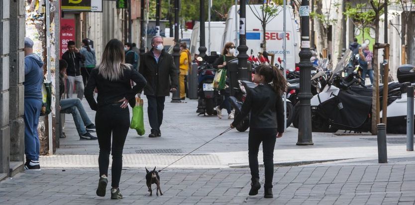 Los paseos de los adultos se permitirán a partir del sábado por franjas horarias