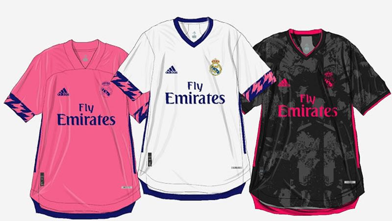 La camiseta del Real Madrid para la próxima temporada 2020-2021 volverá a jugar con el color rosa