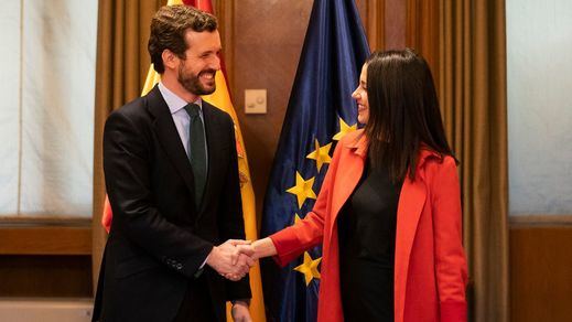 Casado y Arrimadas calman las aguas en las relaciones entre PP y Ciudadanos y pactan seguir juntos en las elecciones vascas