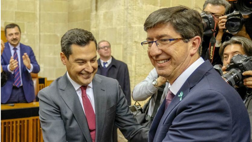 PP y Cs entregan a Vox la presidencia de la comisión para la reconstrucción de Andalucía