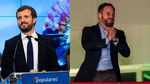 La suma de PP y Vox superaría en escaños a la de PSOE y Unidas Podemos