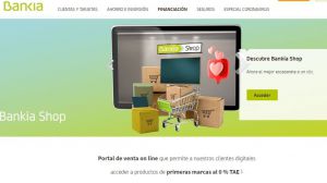 Bankia lanza un portal de ventas online de productos de electrónica con financiación al 0%
