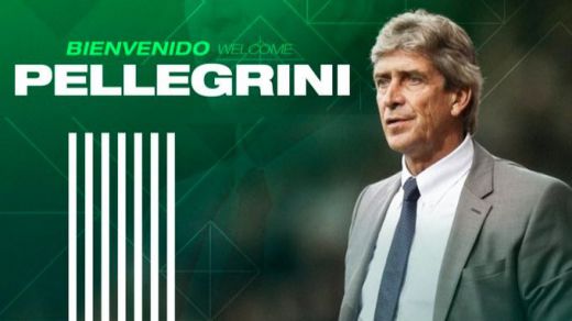 Ya es oficial: Pellegrini, entrenador del Betis para la próxima temporada