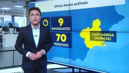 El polémico 'error gráfico' de Antena 3 que ha incendiado Twitter