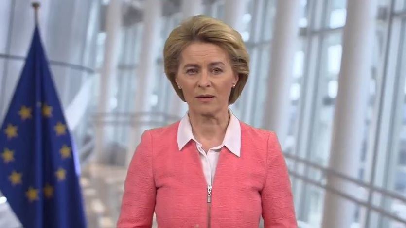 Presidenta de la Comisión Europea, Ursula von der Leyen