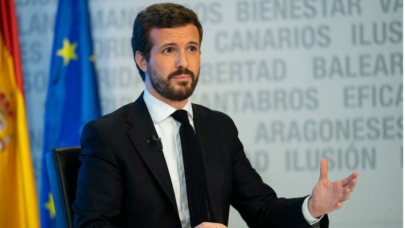 Casado exige a Sánchez que rompa con Podemos si quiere negociar los Presupuestos