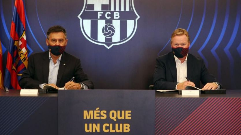 El Barça no puede inscribir jugadores ni sentar a Koeman en el banquillo mientras no pague a Setién