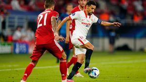 Un gran Sevilla resiste al Bayern casi hasta el final pero cayó en la prórroga de la Supercopa europea (2-1)