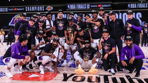 Los Angeles Lakers vuelven a coronarse en la NBA