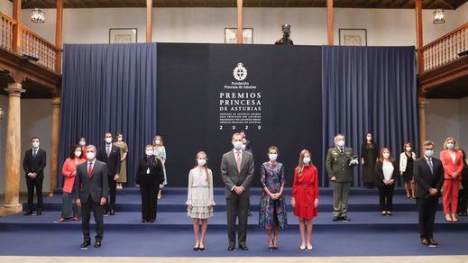 La entrega de los Premios Princesa de Asturias, marcada por la pandemia
