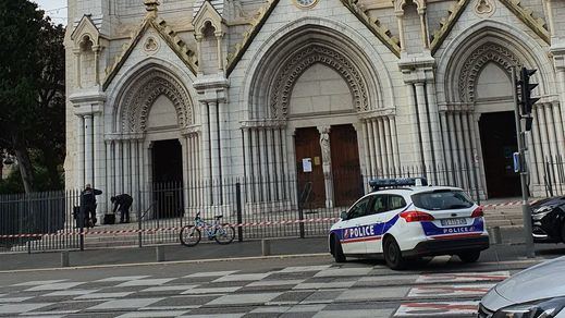 3 muertos y varios heridos en un ataque con cuchillo en la Iglesia de Notre Dame de Niza