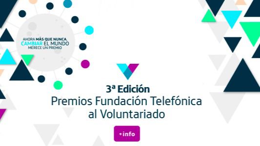 Fundación Telefónica recibe 400 candidaturas a sus premios al voluntariado con especial foco en proyectos frente al coronavirus