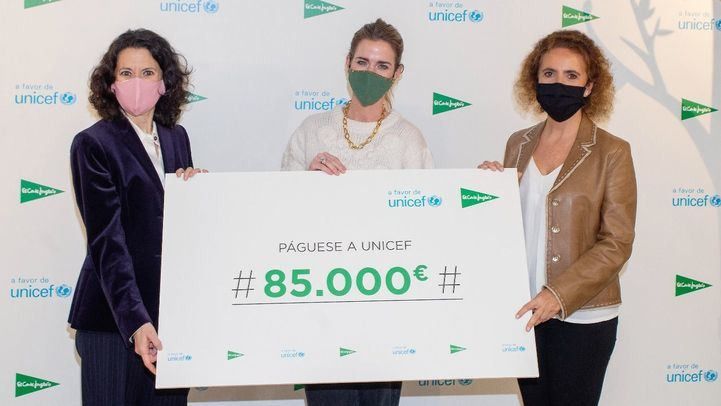 El Corte Inglés entrega 85.000 euros a UNICEF gracias a los Juguetes Solidarios