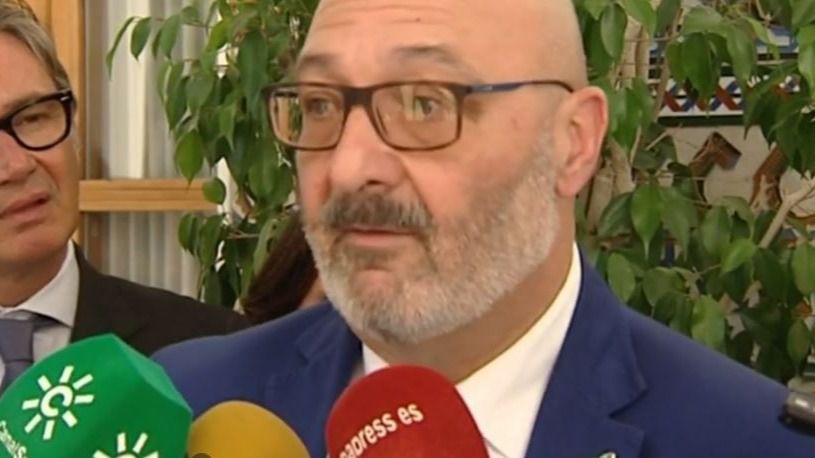 Portavoz de Vox en el Parlamento de Andalucía, Alejandro Hernández