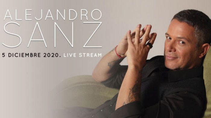 Alejandro Sanz regresa a los escenarios de forma virtual el 5 de diciembre