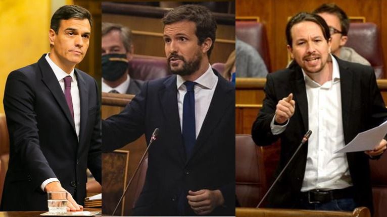 Las versiones enfrentadas del PSOE, PP y Podemos sobre el acuerdo para renovar el Poder Judicial