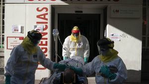 Los muertos por coronavirus en España fueron 45.684 hasta mayo, según el INE