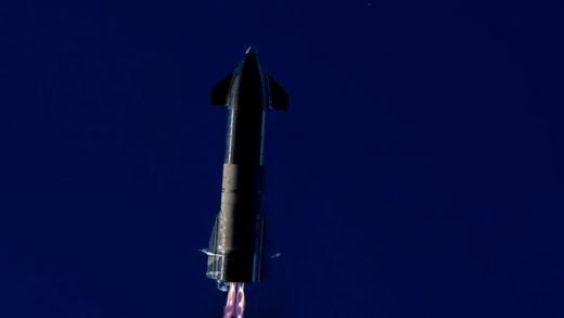 Un prototipo del futuro cohete de SpaceX que viajará a Marte se estrella en una prueba