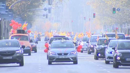 Nuevas protestas por la Ley Celaá llenan de coches varias ciudades