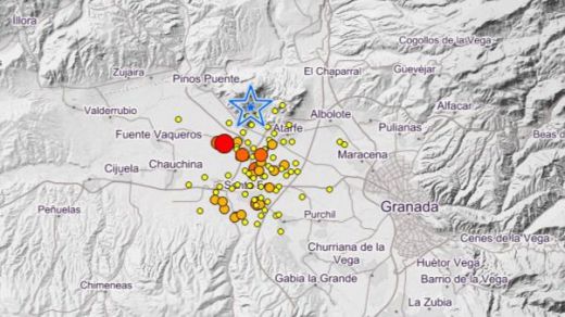 Una noche muy tensa en Granada: así ataca el 'enjambre sísmico'