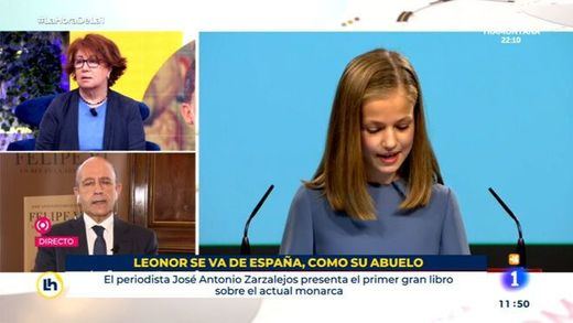 La reacción del guionista despedido por el rótulo sobre la princesa Leonor en TVE