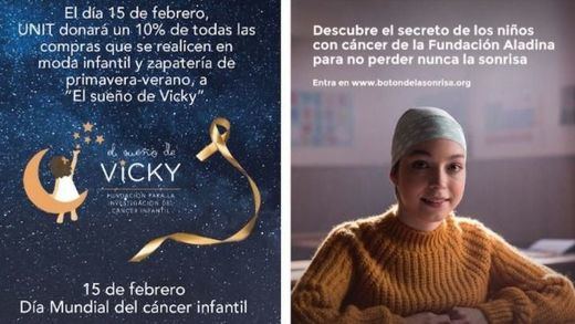 El Corte Inglés apoya a las fundaciones Aladina y El Sueño de Vicky en la lucha contra el cáncer infantil