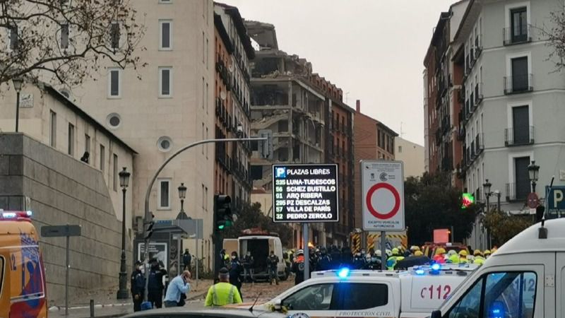No hay caso: un juzgado archiva la investigación de la explosión del edificio de la Iglesia en la calle Toledo de Madrid