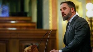 Abascal acusa al Gobierno de Sánchez de ser la verdadera "anomalía democrática"