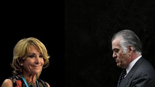 Filtran la grabación de Bárcenas relatando cómo se dio el sobre con 60.000 euros a Esperanza Aguirre