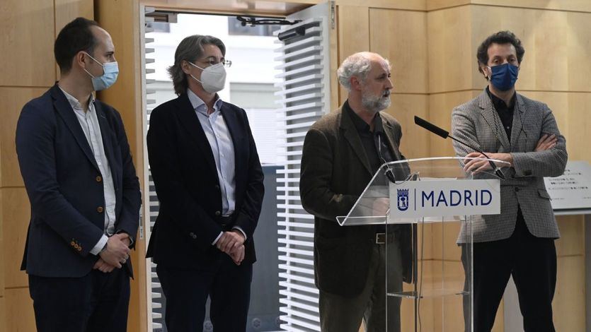 Los 4 ediles: Marta Higueras, José Manuel Calvo, Luis Cueto y Felipe Llamas
